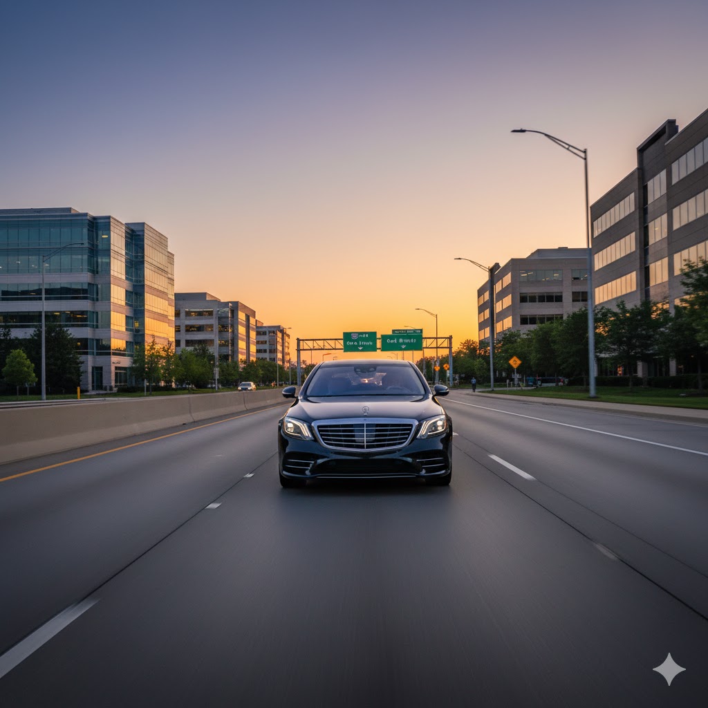 Midway to Oak Brook Black Car Service
