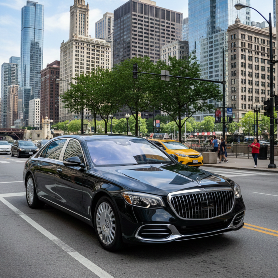Mercedes Benz Limo Service Chicago