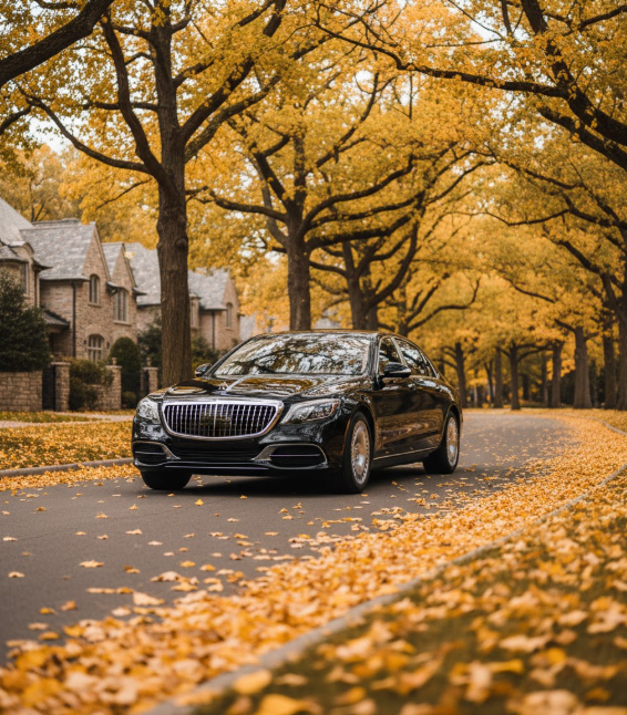 Mercedes S class for O'Hare Airport