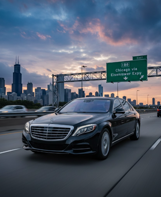 Naperville to ORD limo