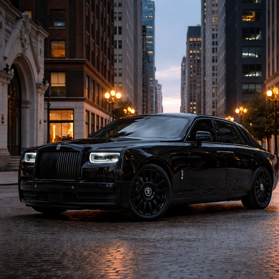 rolls royce limo service in chicago