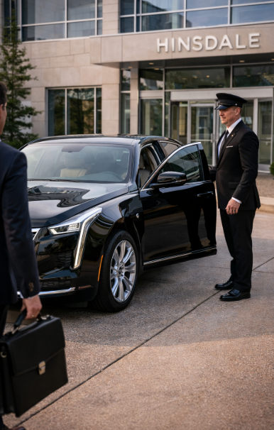 Executive black car service Hinsdale