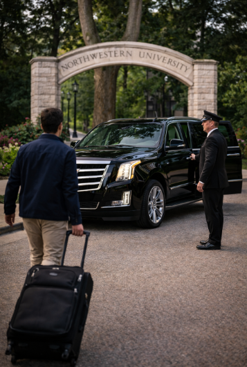 University Black Car service Evanston