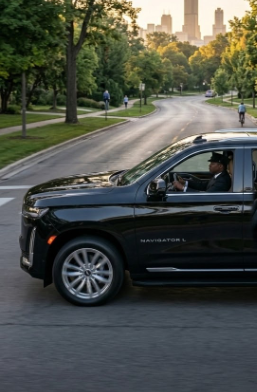 black car SUV in Elmhurst