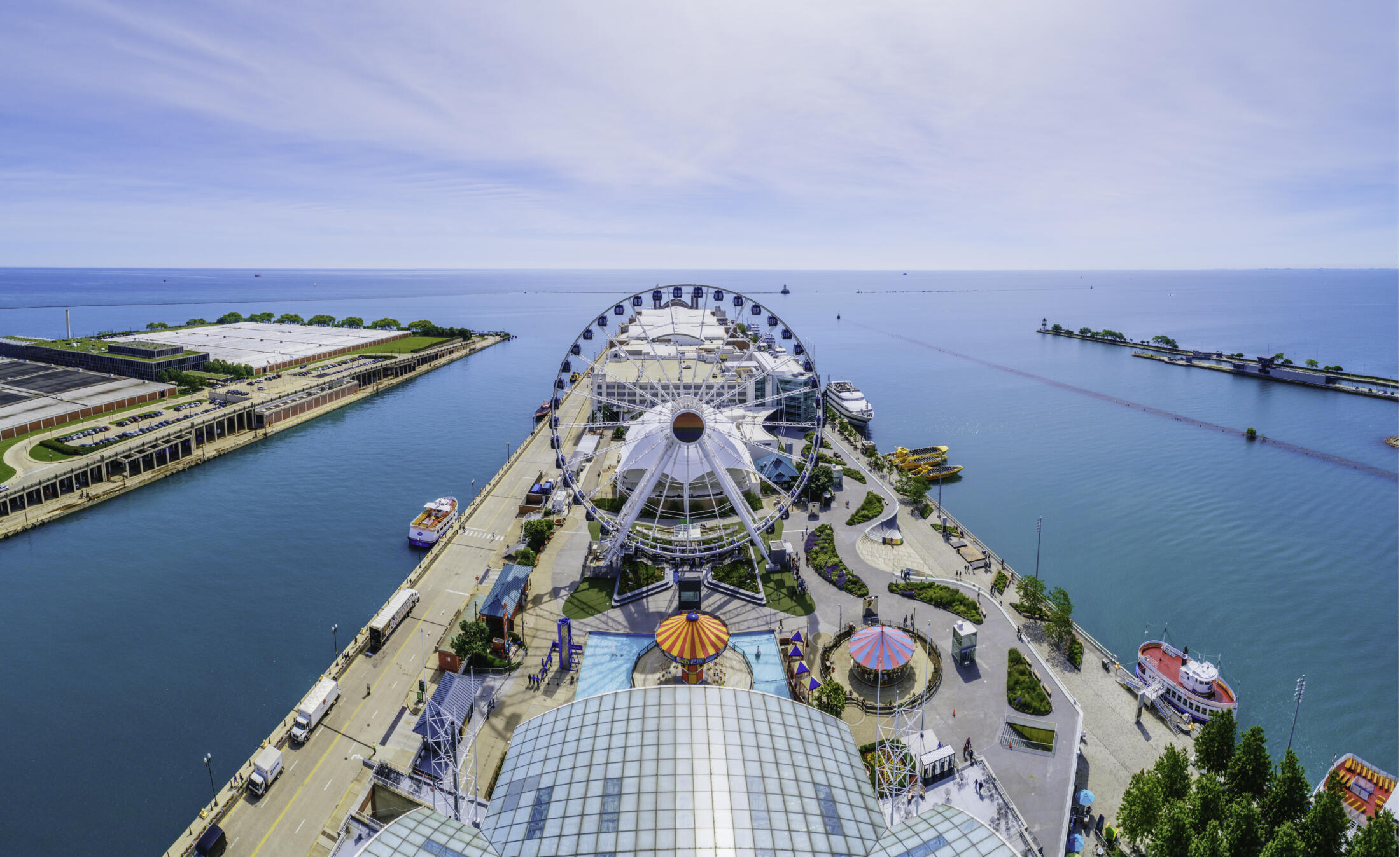 limo to navy pier chicago limo service