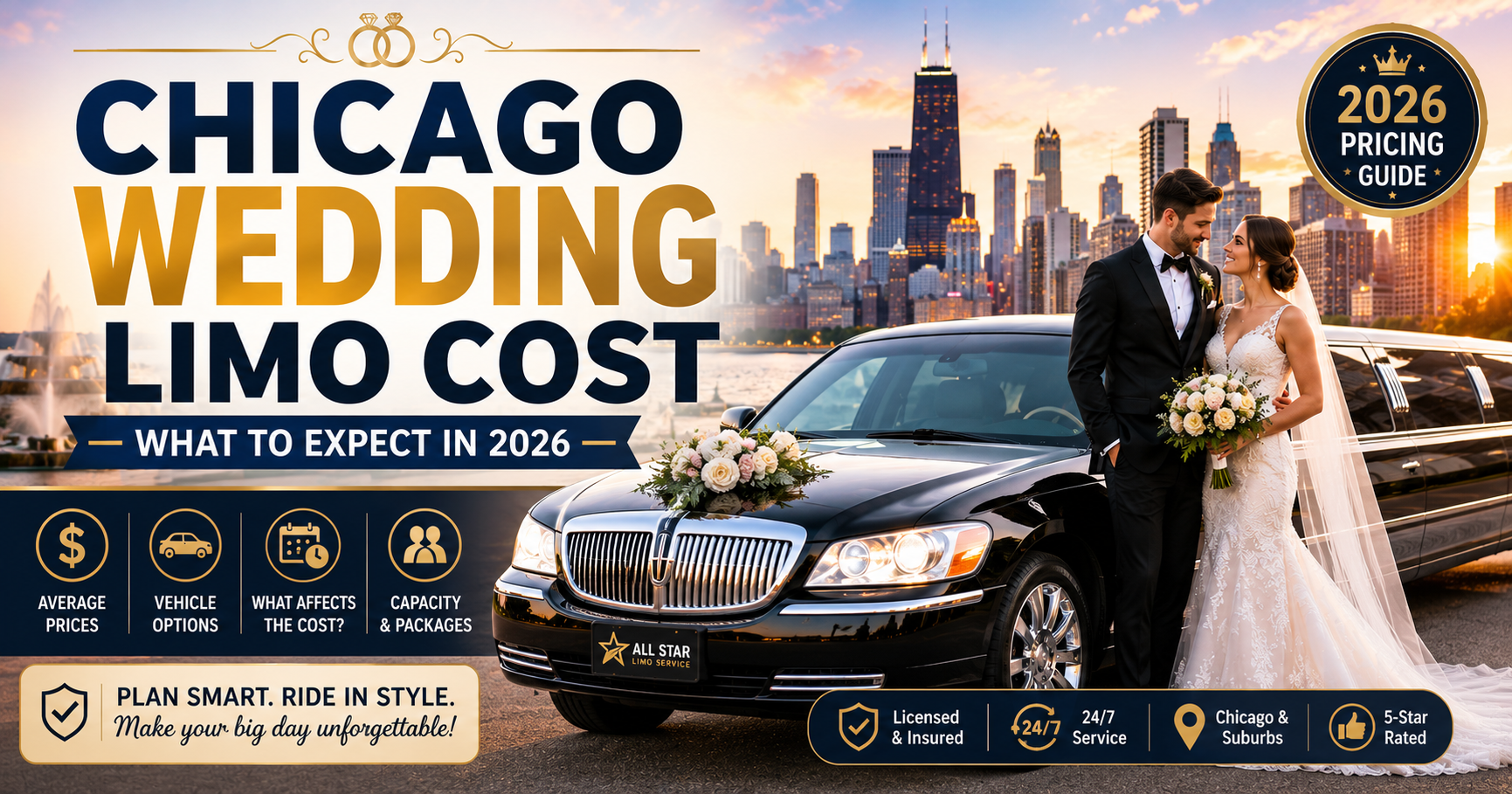 Chicago Wedding Limo Cost Planning Guide
