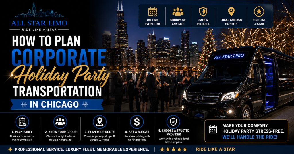 Corporate Holiday Party Transportation in Chicago | Planning Guide