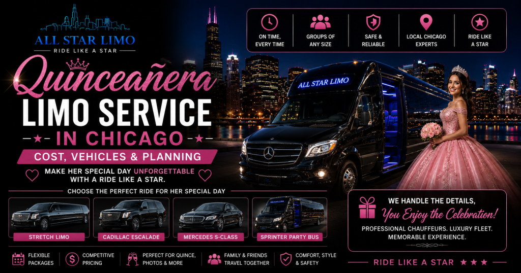 Quinceañera Limo Service Chicago Cost Guide