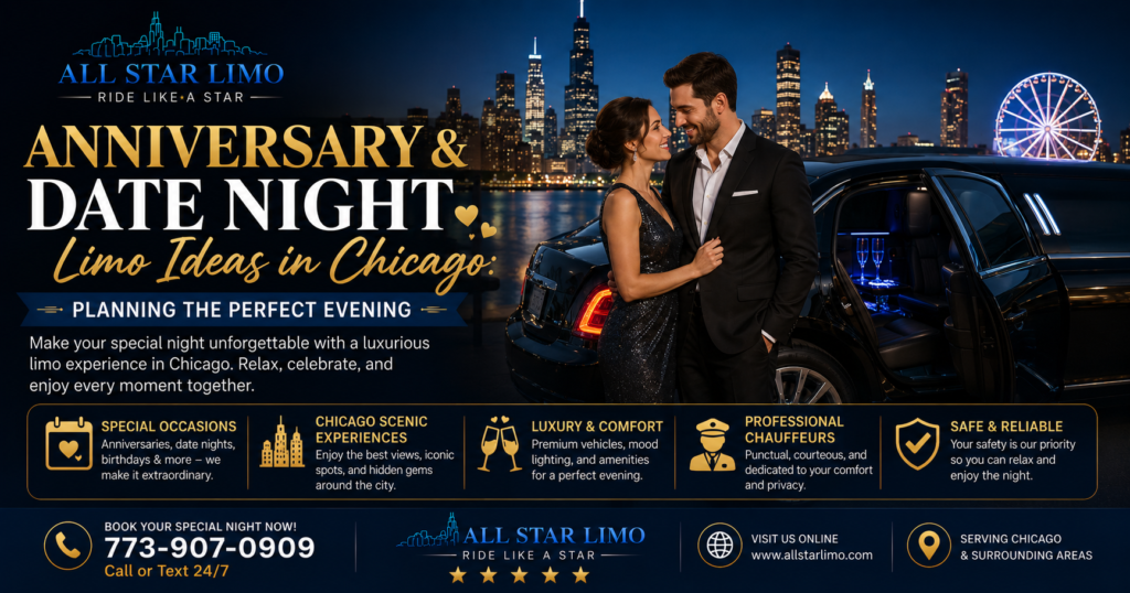 Anniversary & Date Night Limo Chicago