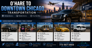 O'Hare to downtown Chicago transportation
