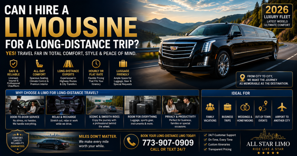 Hire Limousine Long-Distance Trip