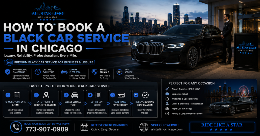 How to Book a Black Car Service in Chicago