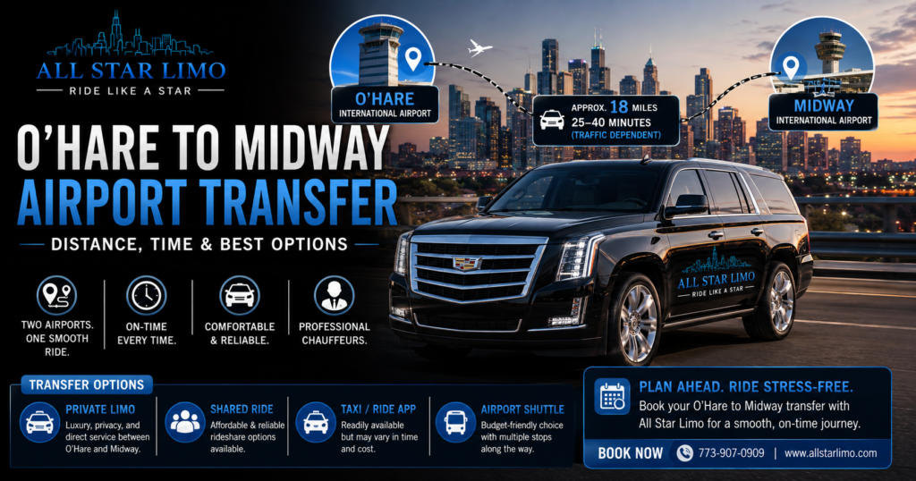 O'Hare to Midway Airport Transfer
