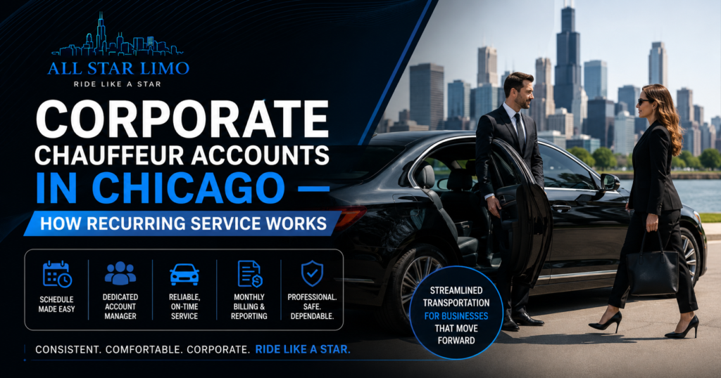 Corporate Chauffeur Accounts Chicago