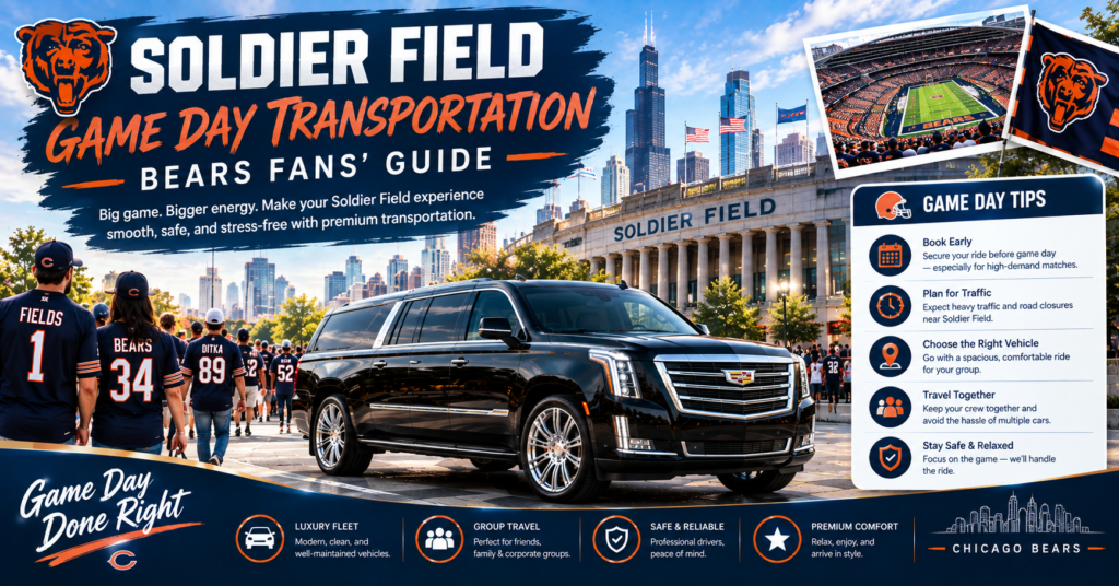 Soldier Field Bears Game Day Transportation