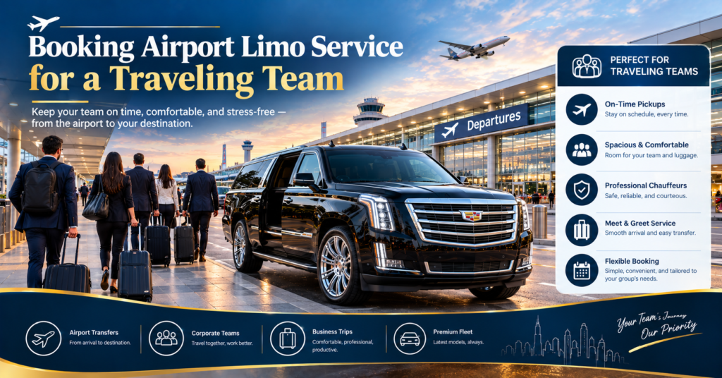 Book Airport Limo Traveling Team