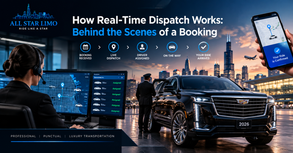 How limousine Dispatch Works Chicago