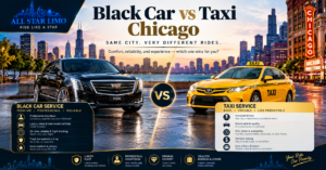 Black Car vs Airport Taxi Chicago