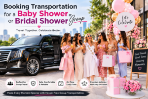 Book Transportation Baby Bridal Shower Chicago