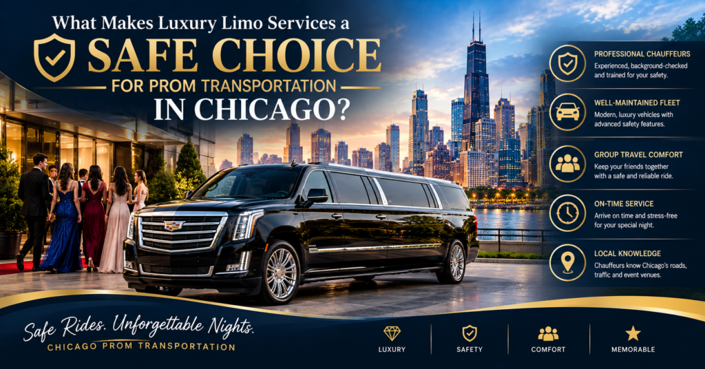 Luxury Limo Safe Choice Prom Transportation Chicago