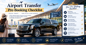 Airport Transfer Pre-Booking Checklist